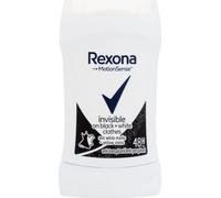 Rexona, Antyperspirant w sztyfcie Invisible Black + White, 40 ml