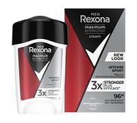 Rexona Déodorant Homme Sport Intense Anti-transpirant Maximum Protection, Efficace contre la transpiration excessive Formule testée dermatologiquement, Protection 96h Stick 45ml