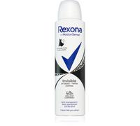 Rexona Invisible Black and White spray anti-transpirant anti-traces blanches et jaunes 150 ml