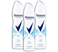 Rexona Lot de 6 déodorants anti-transpirants en coton sec, 6 x 150 ml