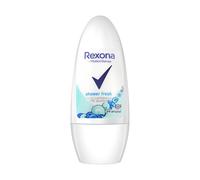 Rexona Lot de 6 déodorants à bille « Shower Fresh » pour femme Blanc 50 ml