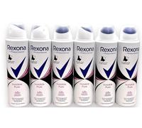 Rexona Lot de 6 déodorants en spray Invisible Pure, 150 ml