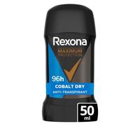 Rexona Stick déodorant Homme Protection maximale 96H Cobalt Dry 50 ml