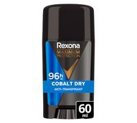 Rexona Men Maximum Protection Déodorant Homme Stick Crème Anti-Transpirant Cobalt Dry 60ml