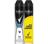 Rexona Glace invisible Motion Sense Fresh Déodorant Spray pour homme 2x200ml