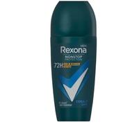 Rexona Men Nonstop Protection Déodorant anti-transpirant roll-on Cobalt Dry avec 72 heures de protection contre la transpiration et les odeurs corporelles 50 ml