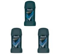 Rexona Men Nonstop Protection Déodorant en stick Cobalt Dry Anti-transpirant avec 72 heures de protection contre la transpiration et les odeurs corporelles 50 ml (Lot de 3)