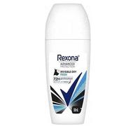 REXONA Roll On Advanced Protection Invisible Dry Fresh 72H 50 ml Lot de 3