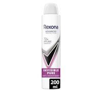 REXONA - Spray Anti-Transpirant Invisible 72h, Protection Efficace et Fraîcheur Durable (200 mL) - Le lot de 3