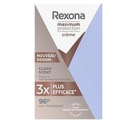 REXONA Woman Déodorant Stick Maximum Protection - Parfum Frais et Propre 45Ml - Déodorant Féminin Efficace - Lot De 3 - Vendu Par Lot