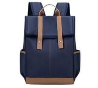 RexuitTio Sac à dos pour ordinateur portable de 14 pouces Roll Top Oxford Sac Carryall résistant à l'usure