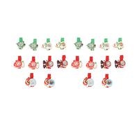 REXVTNS 20pcs Pet Hair Clips | Secure Hold & Lightweight | Cute Puppy Hairpins for Dogs/Cats/Long - Haired Pets | Sturdy ABS Material, Mix Patterns