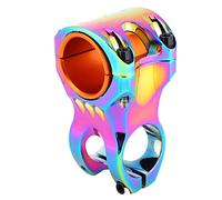 REXVTNS 35mm Riding Stem | High - Strength Aluminum Alloy Short Handlebar | 31.8 / 35mm Dual Caliber Compatible | CNC Hollow Design for Mountain/Road | 162g Lightweight Riding Accessory (Colored)