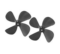 REXVTNS 4 - hélice pour Le Bateau de Drone | Chauffer - Plastique tolérant avec 70 mm de diamètre | Accessoires de Navire de pêche/chalutiers | 2pcs / Set, léger et Robuste
