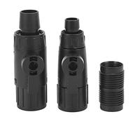 REXVTNS Aquarium Hose Valve | Quick Release Connector for Fish Enclosures/Aquariums | Secure Detachable & Simple Maintenance | ABS + PP Material | 12mm / 16mm Inner Diameter