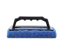 REXVTNS Aquarium Maintenance Brush | Fish Container Deposit Scraper Tool | Glass Care for Aquariums/Fish Containers | Sturdy Plastic + Polyester, 14.5cm Lightweight Design
