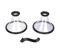 REXVTNS Boîte à monnaie transparente | Conteneur de monnaie | Tirelire en PVC de grande capacité 450 g | Pot d'épargne anti-stress pour adultes/jeunes utilisateurs/bureau | Machine à sous