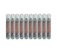 REXVTNS Chipe de Tube en Verre de 10pcs de 1,4 mm de 1,4 mm | Gestion de l'identification légère légère | Implantation Simple pour Les Chiens/bétail/volaille | ISO11784 / 85 certifié