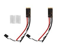 REXVTNS Contrôleur de Vitesse ESC 45A sans balais | Blheli S & dshot600 pour FPV/Drones de Course | 2-6S Lipo Battery | Éclairage LED et Transmission Lisse | 2pcs