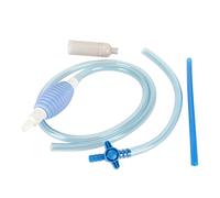 REXVTNS Fish Tank Water Changer Cleaner | Manual Aquarium Siphon Vacuum Gravel Cleaner with Stream Control Valve | 8.5ft PVC Tube for Small Aquariums/Turtle Aquariums/Coral