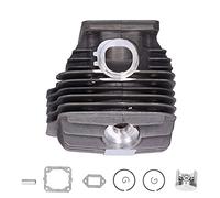 REXVTNS Kit de Joints de Piston Cylindre de Jardin 52mm, Accessoires de scie à chaîne 1128 020 1221 MS460 046