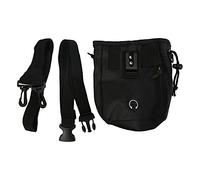 REXVTNS Sac de Taille d'entraînement pour Chiens | Soupche de gâterie multifonctionnelle avec Ceinture/Longe | Stockage pour la Nourriture et Les Jouets | 3 - Utilisation de la manière (Black)