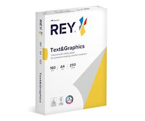 Rey, 1 Ramette de 250 feuilles, A4 Text & Graphics, 160g