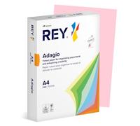 Rey 336821-RSE Adagio Ramette de 250 feuilles papier A4 pour Copieur/Laser/Jet d'encre 160 g Rose