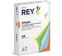 Rey Adagio - 104 micromètres - jaune - A3 (297 x 420 mm) - 80 g/m² - 500 feuille(s) ramette - papier pour reprographie G