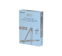 Rey Adagio - Lisse - 104 micromètres - bleu - A4 (210 x 297 mm) - 80 g/m² - 500 feuille(s) ramette - papier pour reprographie (pack de 5)