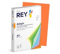 REY® ADAGIO, papier couleur orange intense, 80g, A3, PEFC™, ramette de 500 feuilles