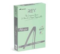REY® ADAGIO, papier couleur vert, 80g, A4, PEFC™, ramette de 500 feuilles