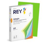 REY® ADAGIO, papier couleur vert intense, 80g, A3, PEFC™, ramette de 500 feuilles