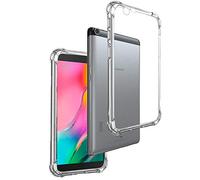 REY Coque Anti-Shock pour Huawei MEDIAPAD T3 7 7.0", TPU Transparent en Silicone Antichoc