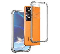 REY Coque Anti-Shock pour Huawei P60 - Huawei P60 Pro, TPU Transparent en Silicone Antichoc