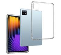 REY Coque Anti-Shock pour XIAOMI Pad 7 11,2" - Pro 11,2", TPU Transparent en Silicone Antichoc