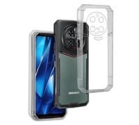 REY Coque pour DOOGEE DK10, TPU Transparent en Silicone, Ultra Fine 0.33mm