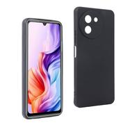 REY Coque pour DOOGEE Note 59-59 Pro - 59 Pro+, TPU Noir en Silicone, Ultra Fine 0.33mm