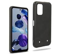 REY Coque pour Nokia XR21 5G, TPU Noir en Silicone, Ultra Fine 0.33mm
