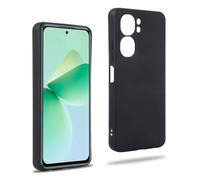 REY Coque pour OUKITEL C58 - C58 Pro, TPU Noir en Silicone, Ultra Fine 0.33mm