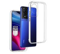 REY Coque pour TCL 505 4G, TPU Transparent en Silicone, Ultra Fine 0.33mm