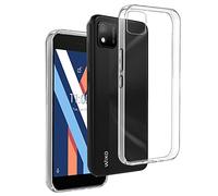 REY Coque pour WIKO Y52, TPU Transparent en Silicone, Ultra Fine 0.33mm