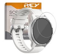 REY [Lot de 3] Verre Trempé pour Garmin Fenix 7X 51mm - Garmin Fenix 7X Pro 51mm - QUATIX 6X Solar 51mm, Protecteur d'écran qualité supérieure