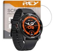 REY [Lot de 3] Verre Trempé pour MOBVOI TICWATCH Pro 5 Enduro, Protecteur d'écran qualité supérieure