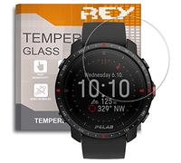 REY [Lot de 3] Verre Trempé pour POLAR GRIT X PRO - GRIT X2 PRO, Protecteur d'écran qualité supérieure