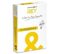 REY Ramette 500 feuilles papier Extra Blanc TEXT & GRAPHICS A4 80g CIE 170 très satiné