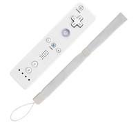 REY Sangle de télécommande pour Nintendo Wii et Wii U, blanche, poignée de poignet