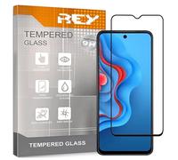 REY Verre Trempé 3D pour COOLPAD CP12 - Cool 20+ - CP12 Neo - C15 - Cool 20, Noir, Protecteur d'écran qualité supérieure, Protection Complète, 3D, 4D, 5D