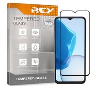 REY Verre Trempé 3D pour DOOGEE N55 - N55 Plus - N55 Pro, Noir, Protecteur d'écran qualité supérieure, Protection Complète, 3D, 4D, 5D