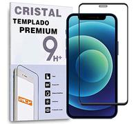 REY Verre Trempé 3D pour iPhone 12 Mini 5.4", Noir, Protecteur d'écran qualité supérieure, Protection Complète, 3D, 4D, 5D